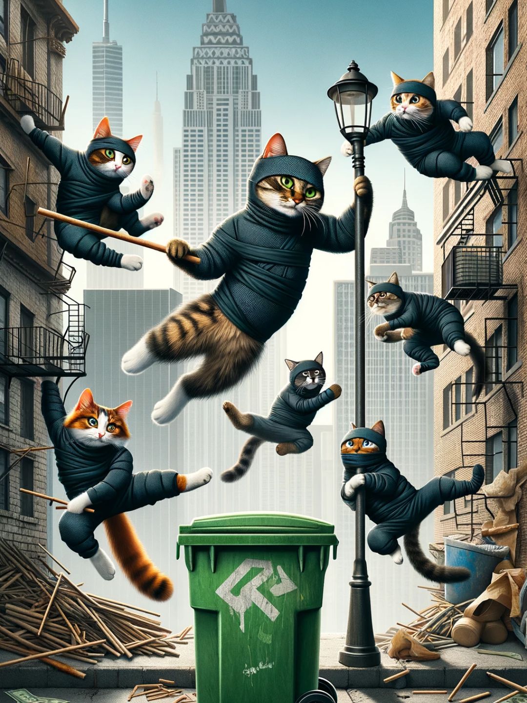 A Invasão dos Gatos Ninjas